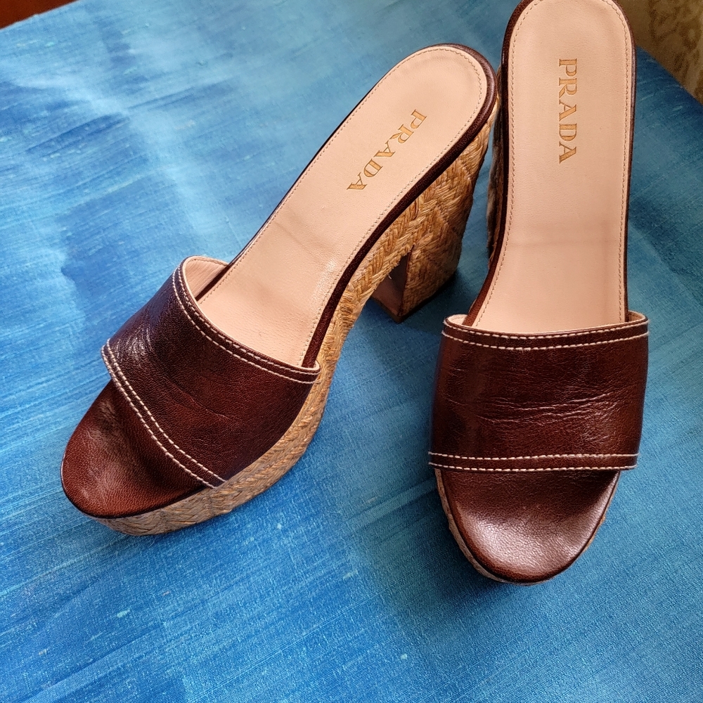 Prada - Slides / Platform 39.5 - image 7